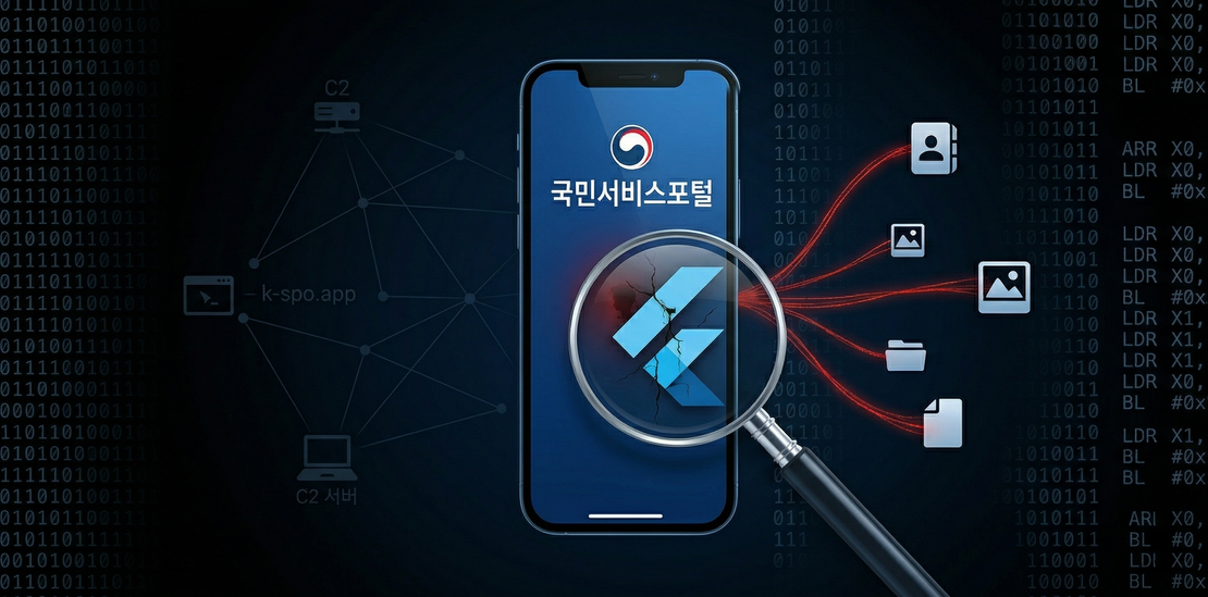 국민서비스포털 사칭 보이스피싱 앱 분석